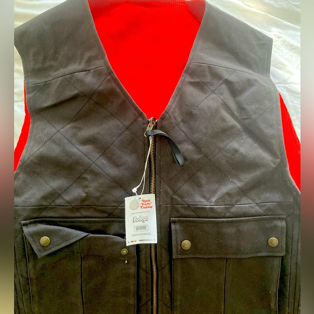 Bodega Reversible Zippered Vest